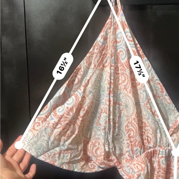 NWT Large Cupshe Haisley print long dress with adjustable straps - Picture 10 of 14